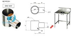 Khớp nối một chiều NZ-PC251